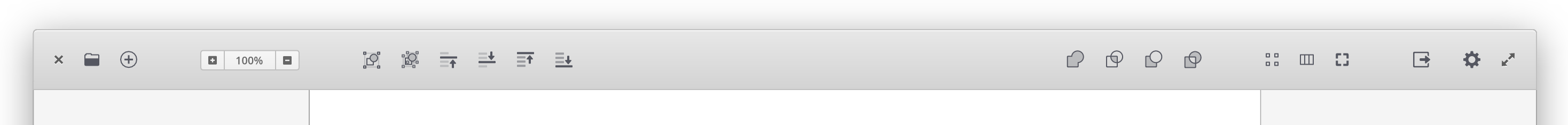 Header Bar with Symbolic Icons